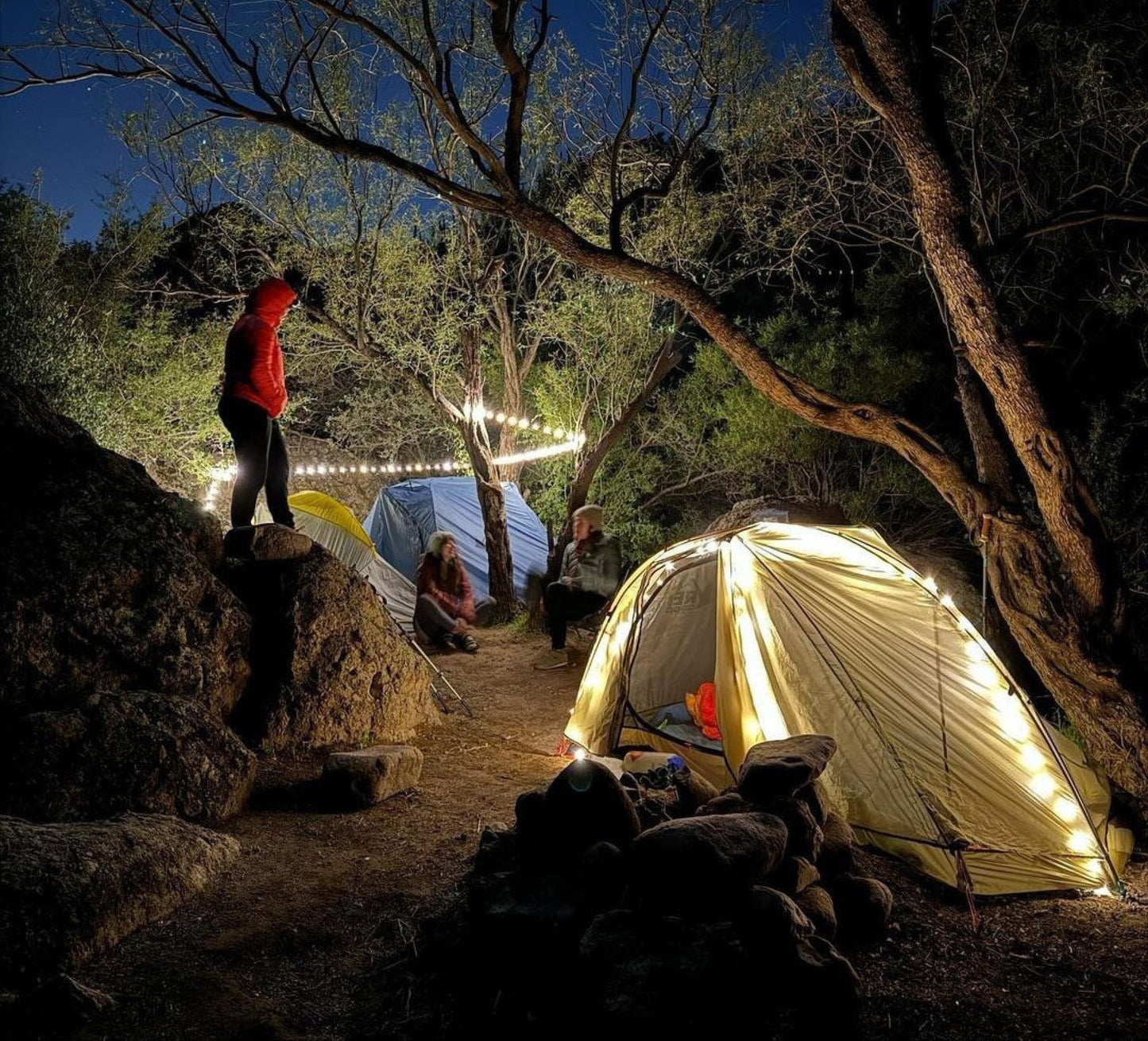 Camping LED-lichtsnoer