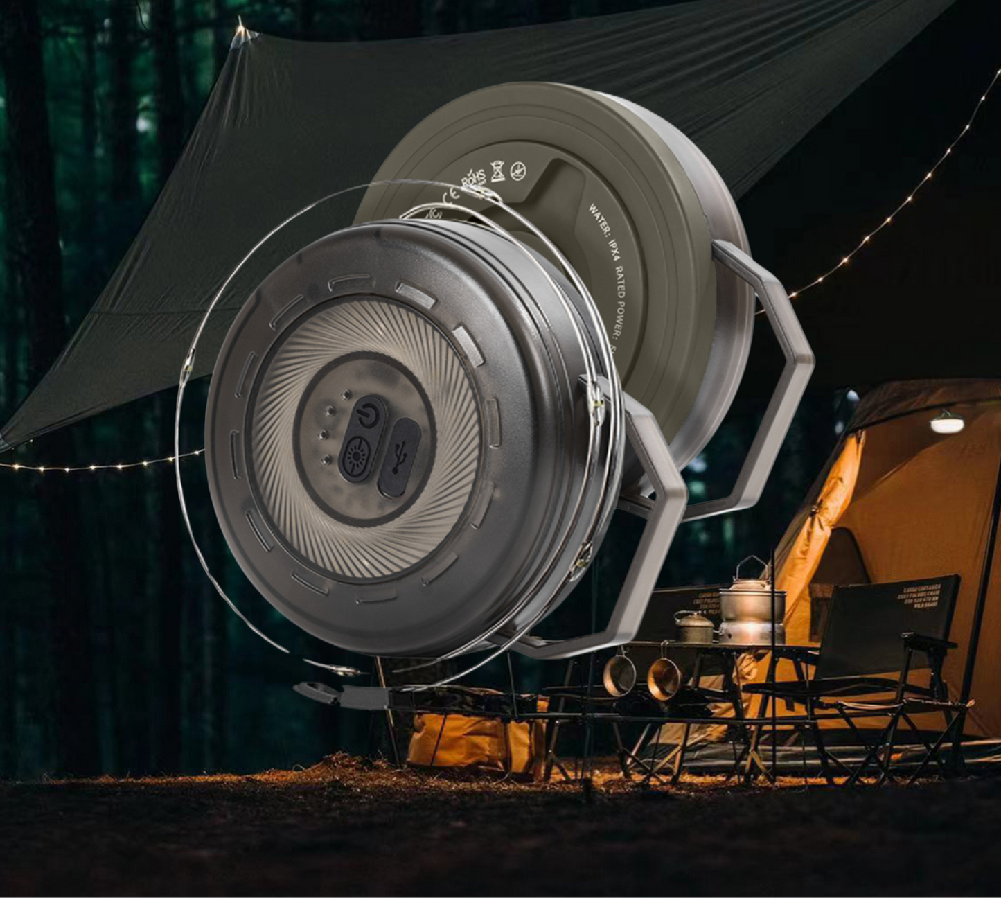 Camping LED-lichtsnoer